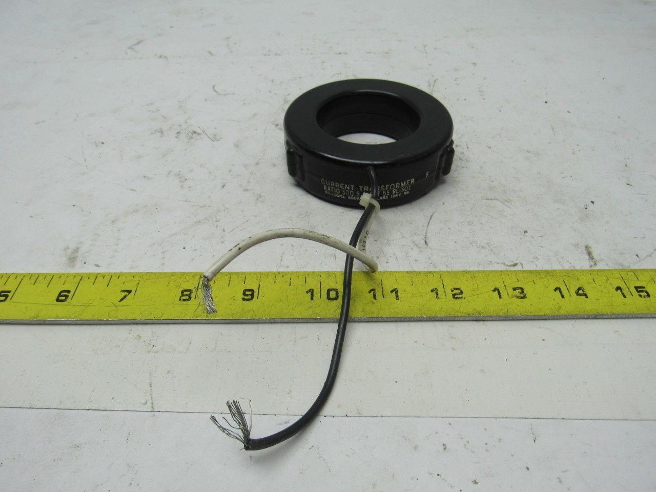 Pioneer Instrumentation 55RL-501 Current Transformer 500:5 Ratio 600V