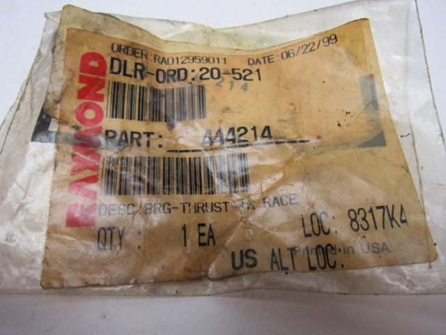 Raymond 444214 Bearing, Thrust-In-Race