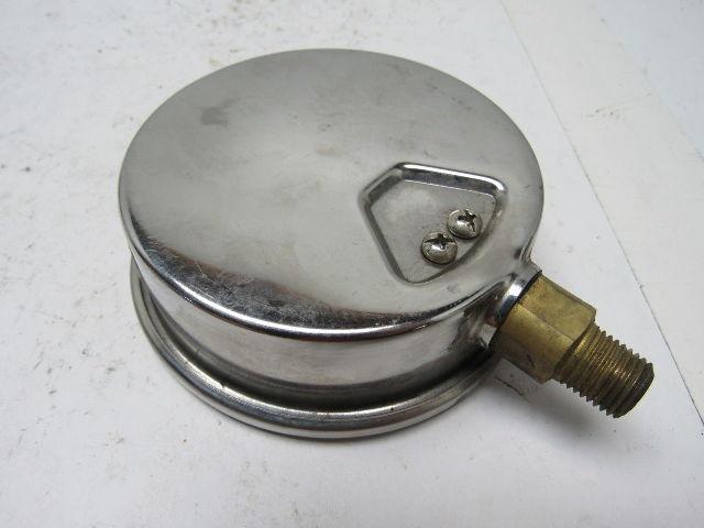 Weksler 4" Pressure Gauge 0-60psi Glycerin Filled Bottom mount 1/4"NPT