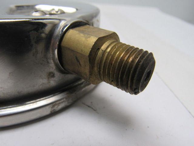 Weksler 4" Pressure Gauge 0-60psi Glycerin Filled Bottom mount 1/4"NPT