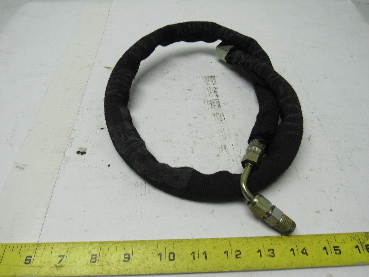 Dayco AX04 E-Z Flex Hose 1/4" ID W/ Protec Nylon Hose Sleeve 35" OAL