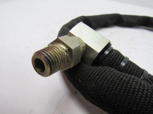 Dayco AX04 E-Z Flex Hose 1/4" ID W/ Protec Nylon Hose Sleeve 35" OAL