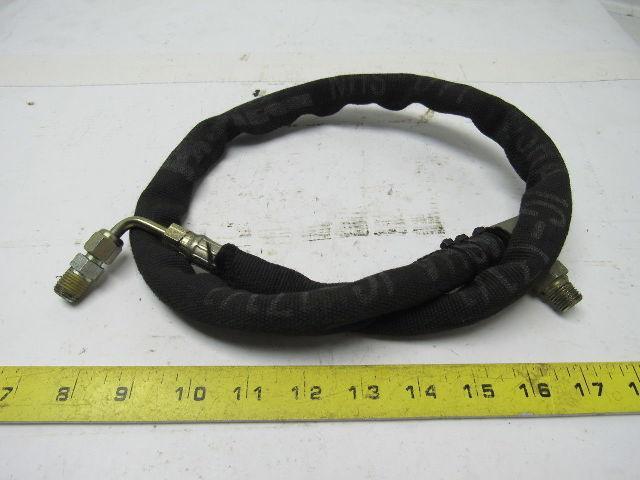 Dayco AX04 E-Z Flex Hose 1/4" ID W/ Protec Nylon Hose Sleeve 35" OAL