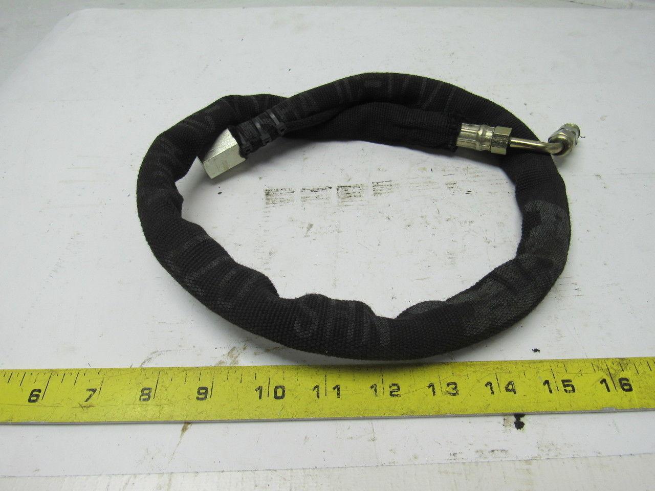Dayco AX04 E-Z Flex Hose 1/4" ID W/ Protec Nylon Hose Sleeve 35" OAL