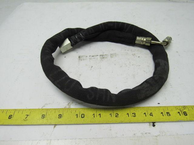 Dayco AX04 E-Z Flex Hose 1/4" ID W/ Protec Nylon Hose Sleeve 35" OAL
