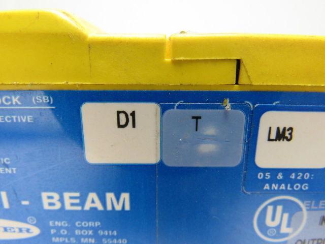 Banner SBD1-T-LM3 Multi Beam Scanner Block Logic Module 10-30VDC W/Bracket
