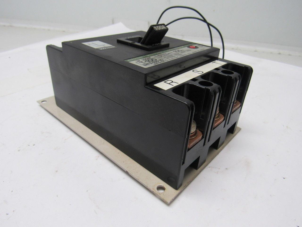 MATSUSHITA T-100 3P 100AF HITACHI SEIKI HT20SII Thyristor 100 A Circuit Breaker