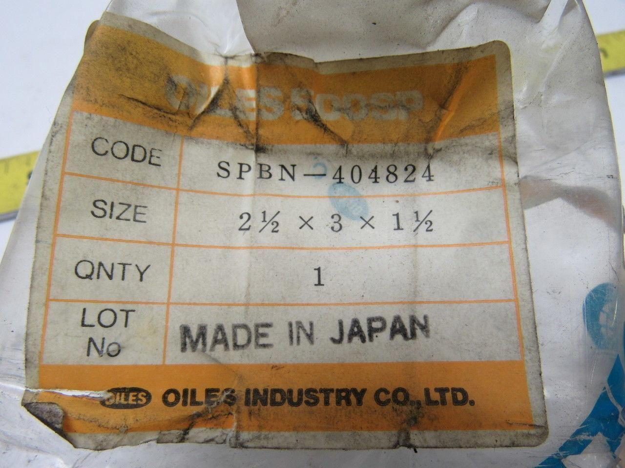Oiles SPBN-404824 500 SP Inch Self Lubricating Bushing 2-1/2" X 3" X 1-1/2"