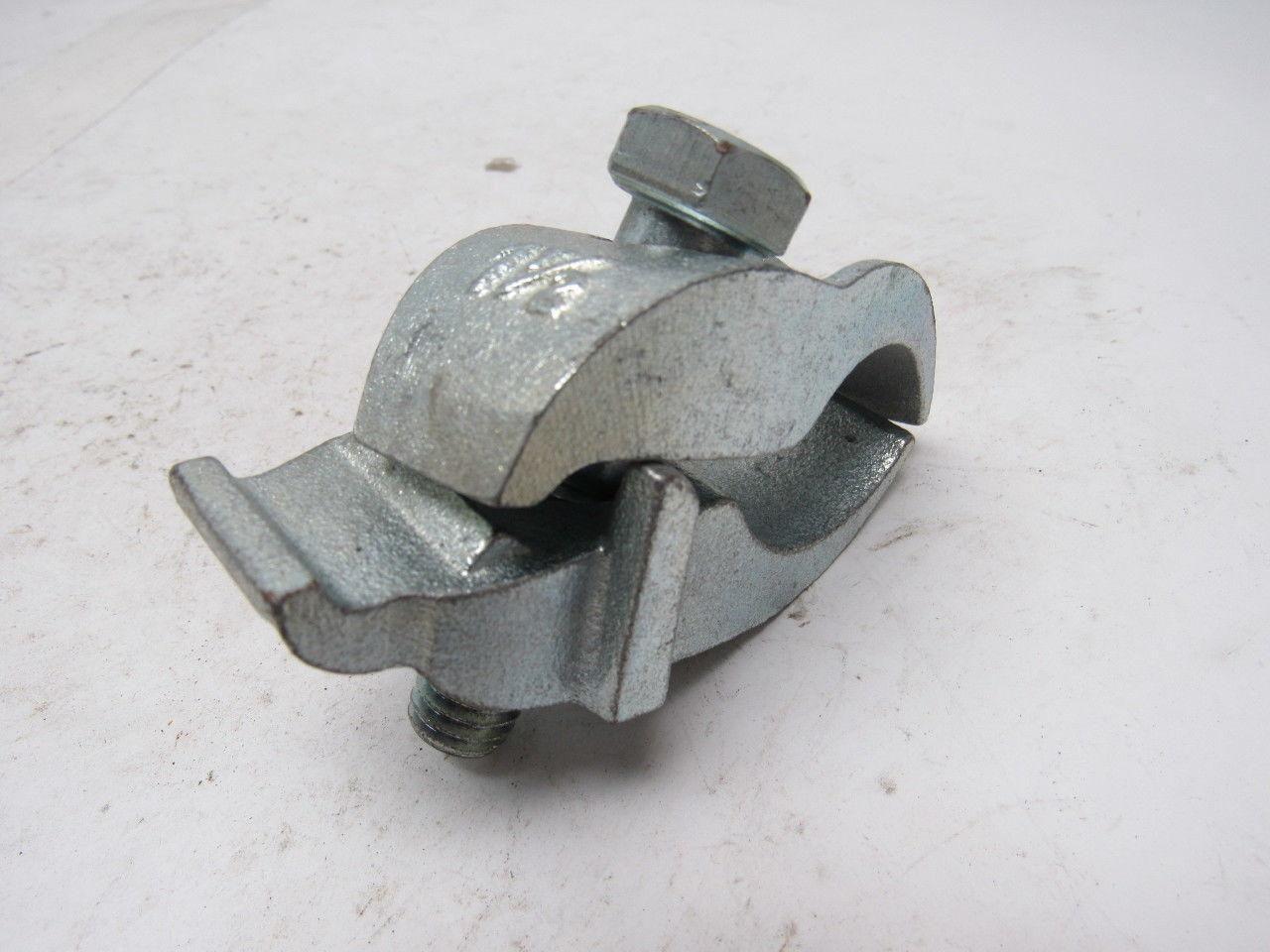 Steel City PC-150PAR 1-1/2" Galvanized Parallel Type Conduit Clamp Lot Of 40
