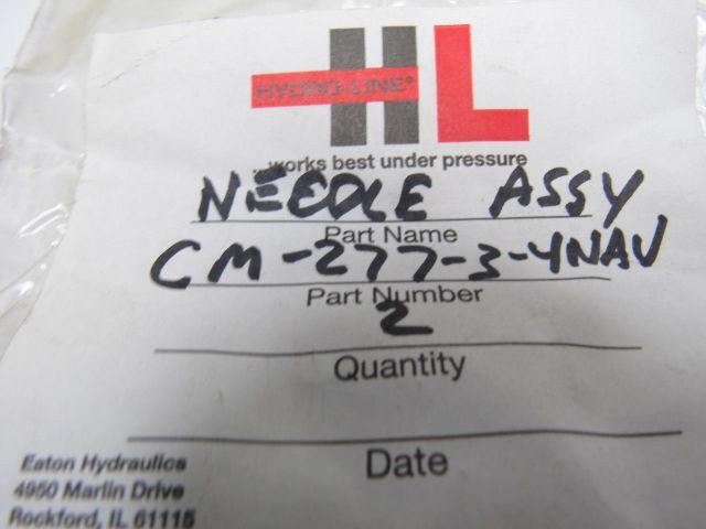 Hydro-line CM-277-3-4NAV Hydraulic Cylinder Needle& Ball Check Assembly Bag of 2