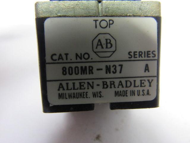 A-B Allen Bradley 800MR-N37 Ser. A Potentiometer Operator Only W/Out Hardware