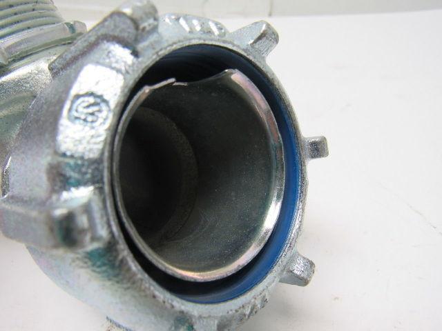 Thomas & Betts 1-1/2" Malleable Iron 90 Degree Liquidtight Connector Lot Of 3