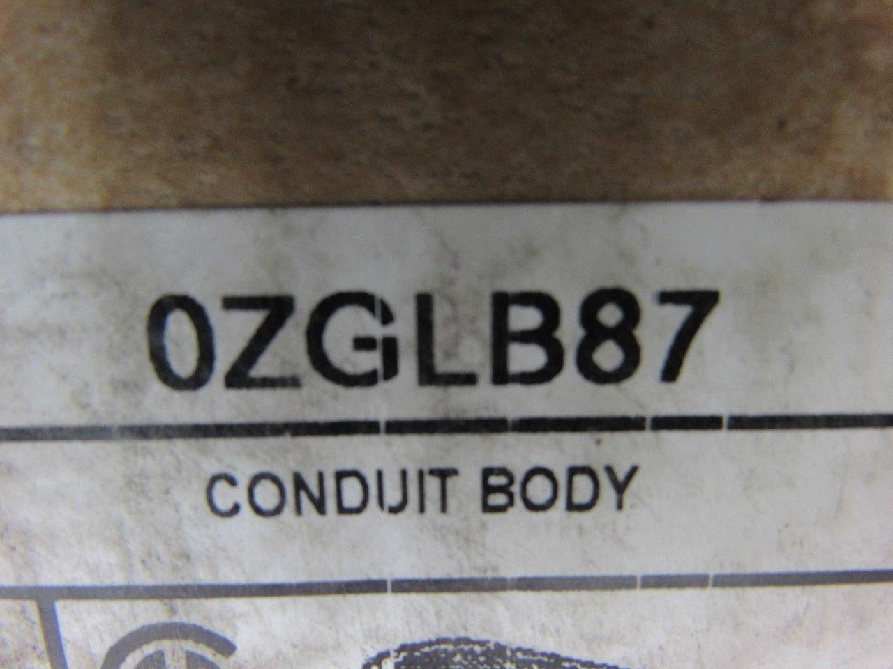 OZ GEDNEY LB87 3" Form 7 Conduit Body