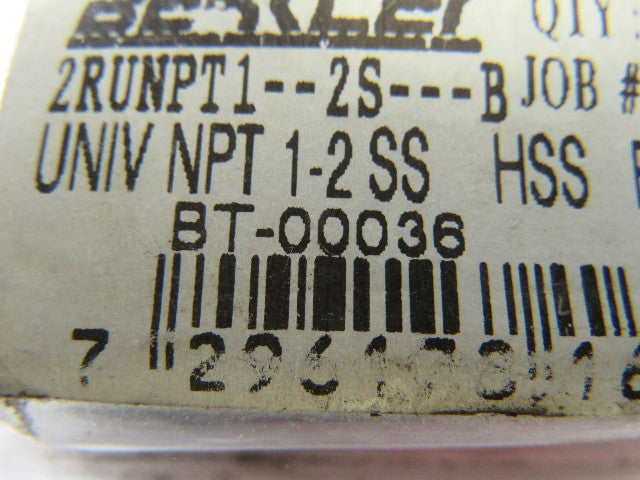Berkley BT-00036 Universal Pipe Dies 1"-2" NPT High Speed For Stainless Steel