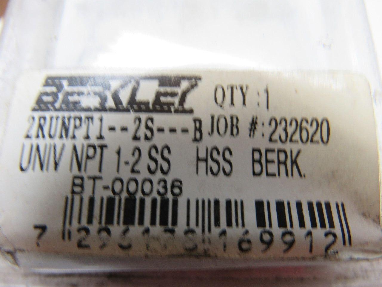 Berkley BT-00036 Universal Pipe Dies 1"-2" NPT High Speed For Stainless Steel
