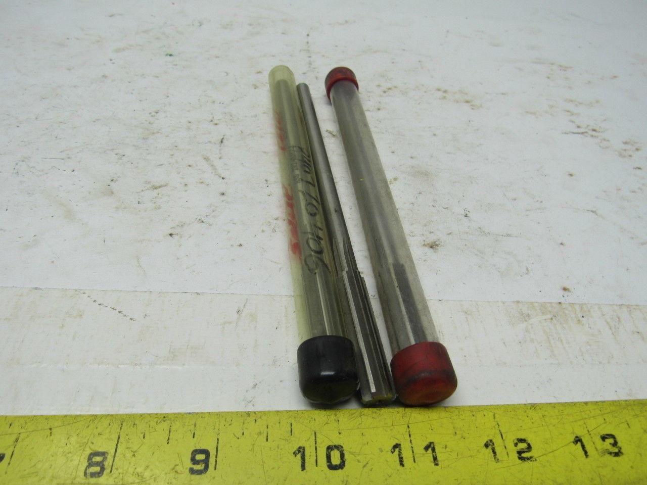 13/32" Straight 6 Flute Chucking Reamers USA Lot/3 7"O.A.L.