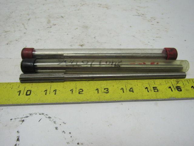 13/32" Straight 6 Flute Chucking Reamers USA Lot/3 7"O.A.L.