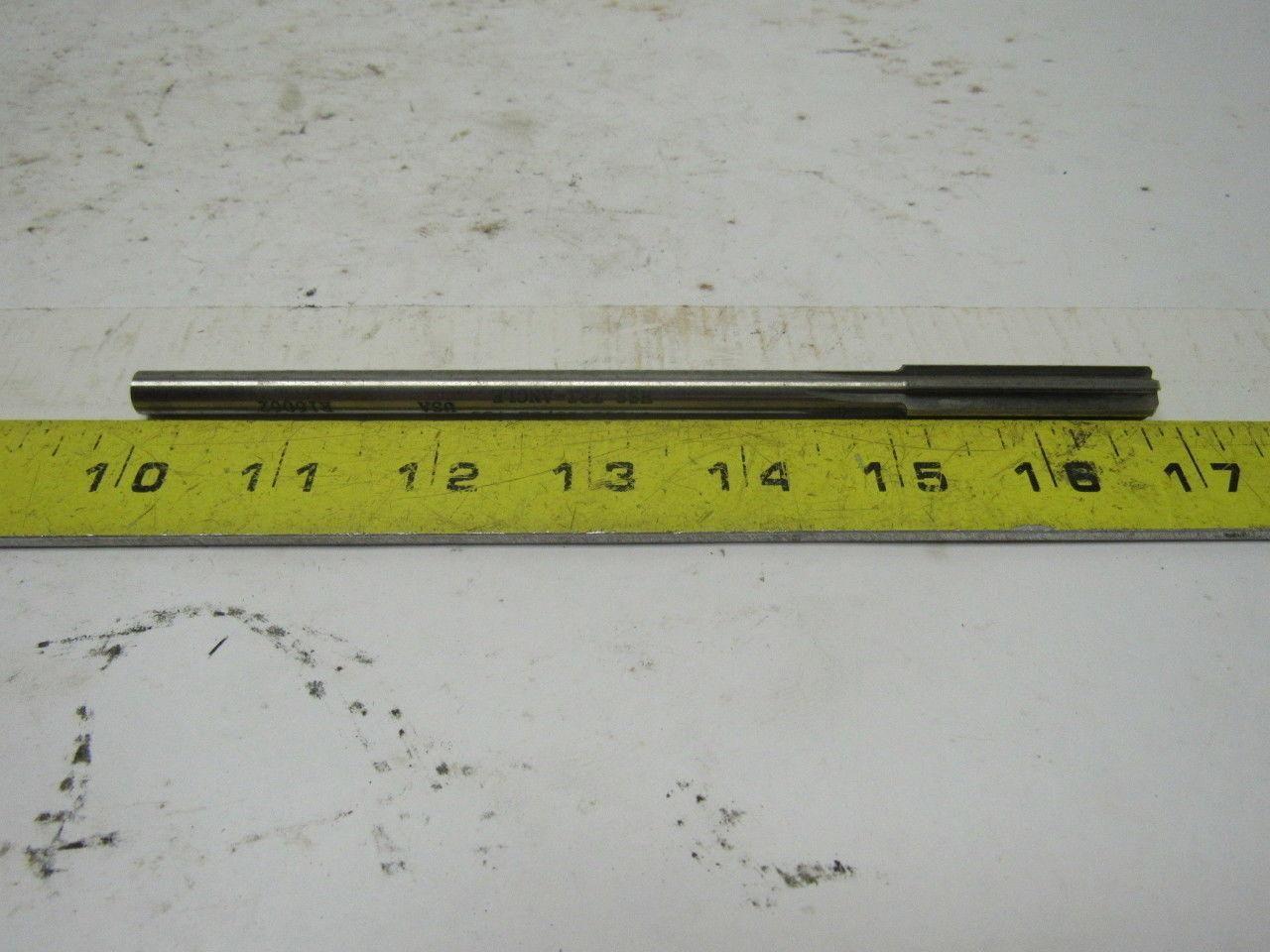 13/32" Straight 6 Flute Chucking Reamers USA Lot/3 7"O.A.L.