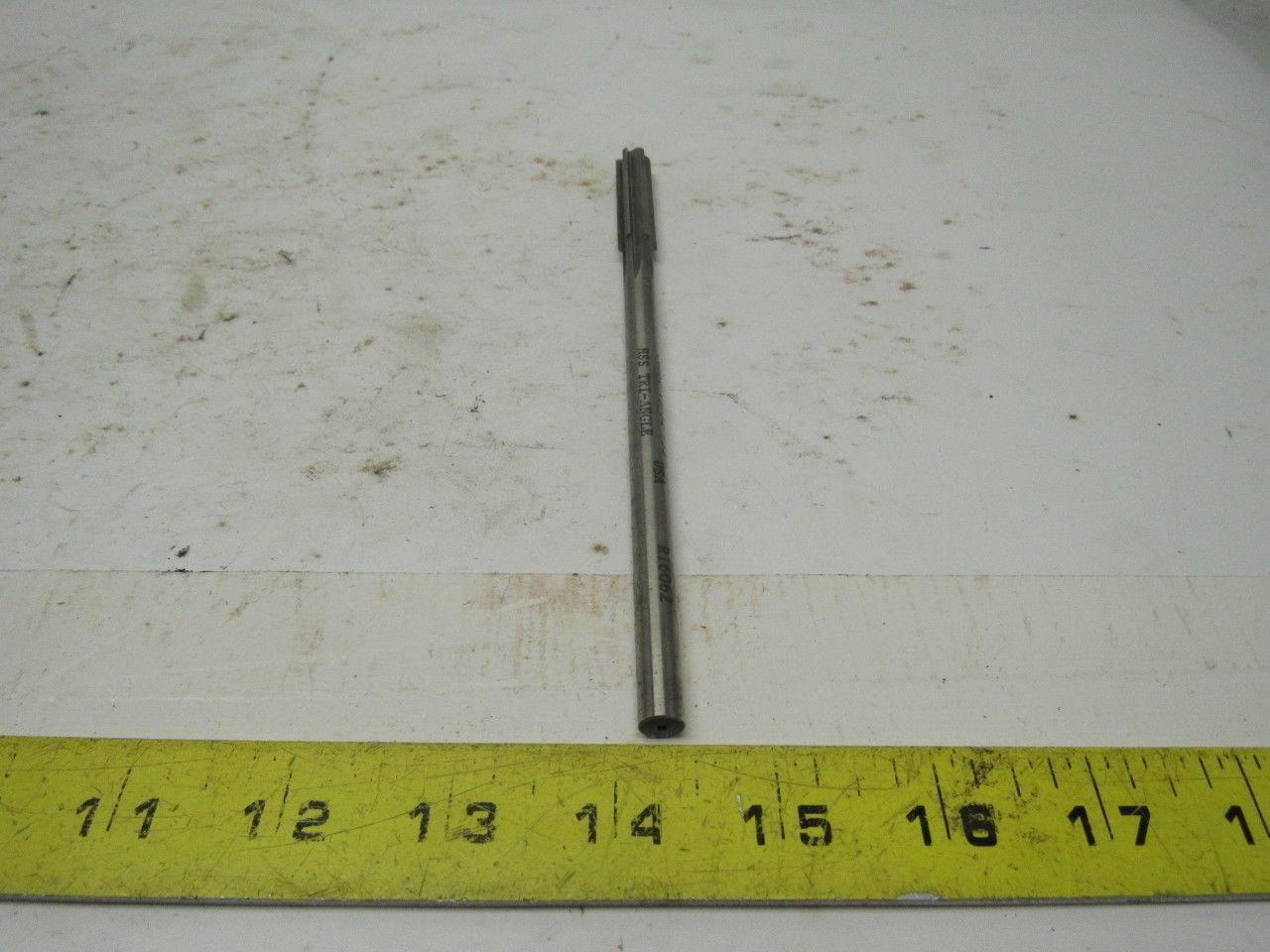 13/32" Straight 6 Flute Chucking Reamers USA Lot/3 7"O.A.L.
