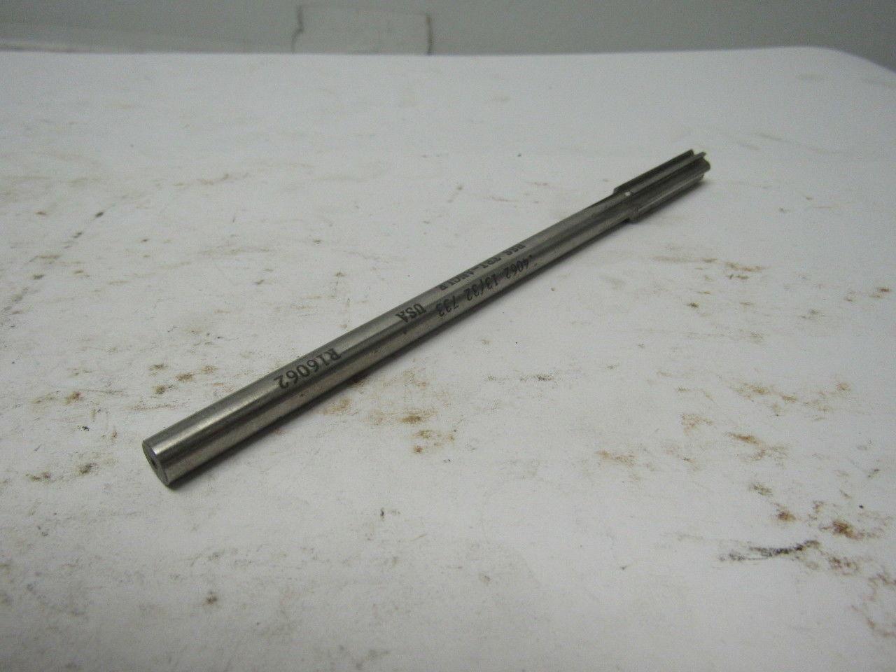 13/32" Straight 6 Flute Chucking Reamers USA Lot/3 7"O.A.L.