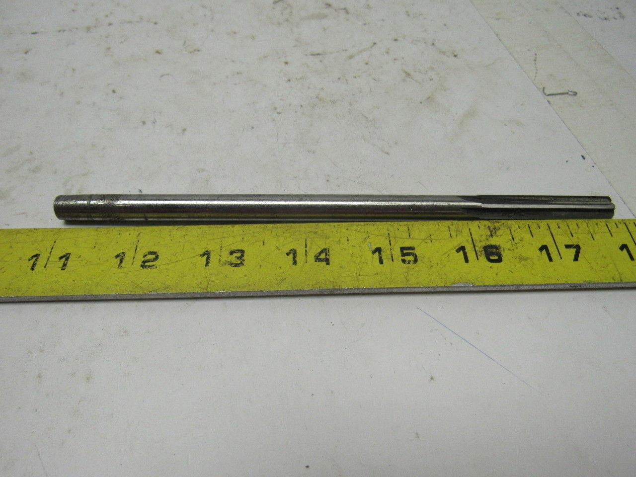 3/8" Chucking Reamers Assorted Lot/5 USA Mfgs. 4&6 Flute 7" W/ 1-3/4" Flutes