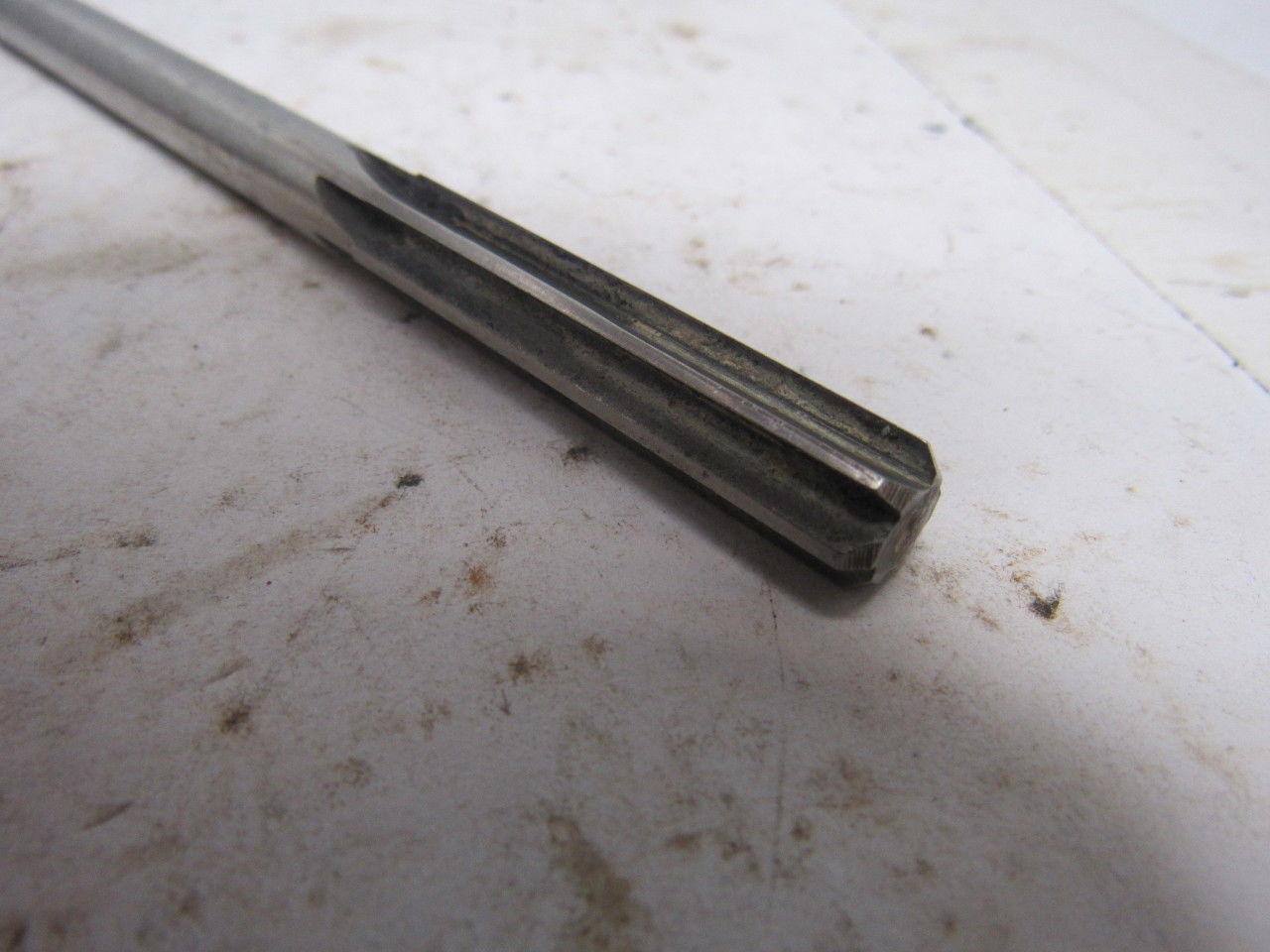 3/8" Chucking Reamers Assorted Lot/5 USA Mfgs. 4&6 Flute 7" W/ 1-3/4" Flutes