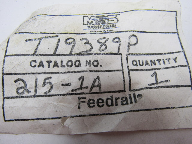 Feedrail T19389P 215-1A Silver Tungsten Contact 225 Amp For FH Series Feedrail