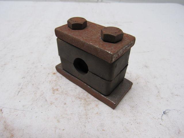 5/8" Pipe Tube Clamp W/Bolts Weld Mount Lot of 13