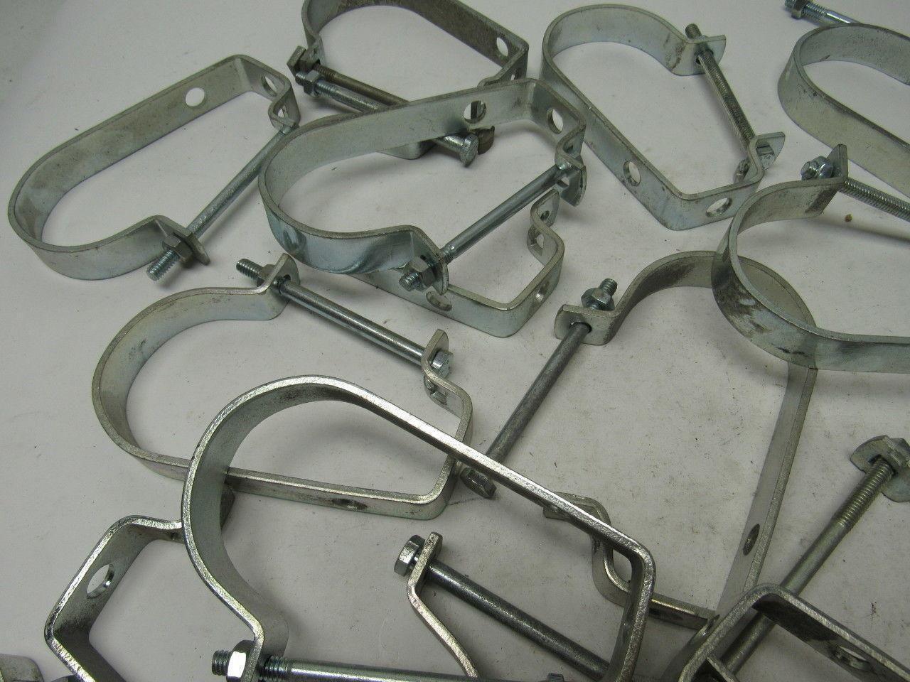2" Steel Conduit Hanger J - Type 3/8" Rod Lot of 21