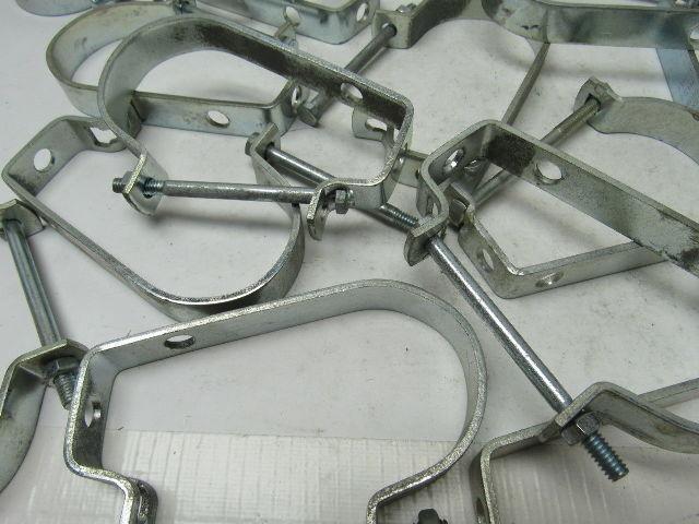 2" Steel Conduit Hanger J - Type 3/8" Rod Lot of 21
