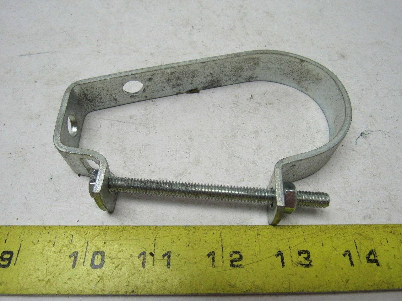 2" Steel Conduit Hanger J - Type 3/8" Rod Lot of 21