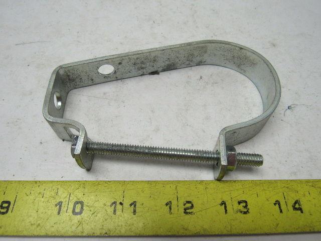 2" Steel Conduit Hanger J - Type 3/8" Rod Lot of 21