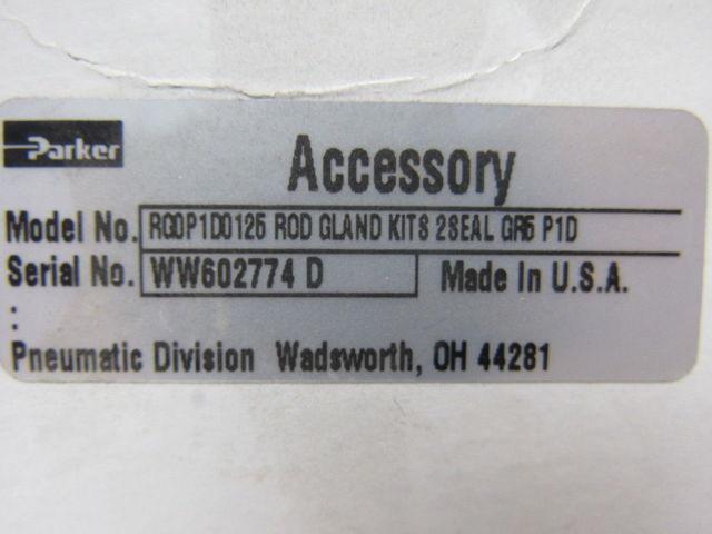Parker RG0P1D0125 P1D Series Air Cylinder Gland Cartridge Seal Kit