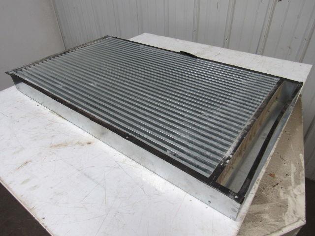 Fanuc 27 Row Galvanized Steel Heat Exchanger 39" X 21" X 3-5/8"