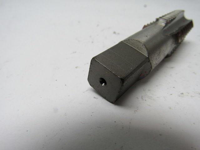 Cleveland 64111 1/2-14 HSGT NPTF 5F MH INT Straight 4 Flute Bottoming Tap