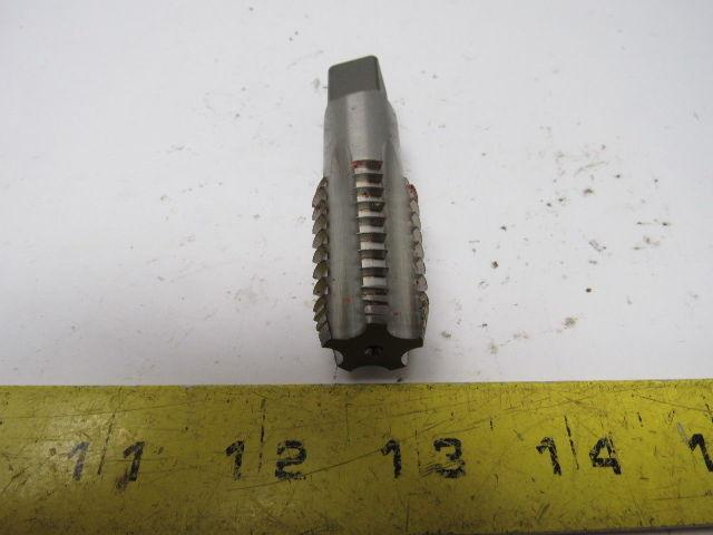 Cleveland 64111 1/2-14 HSGT NPTF 5F MH INT Straight 4 Flute Bottoming Tap