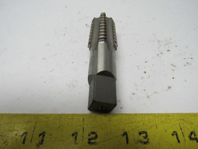Cleveland 64111 1/2-14 HSGT NPTF 5F MH INT Straight 4 Flute Bottoming Tap
