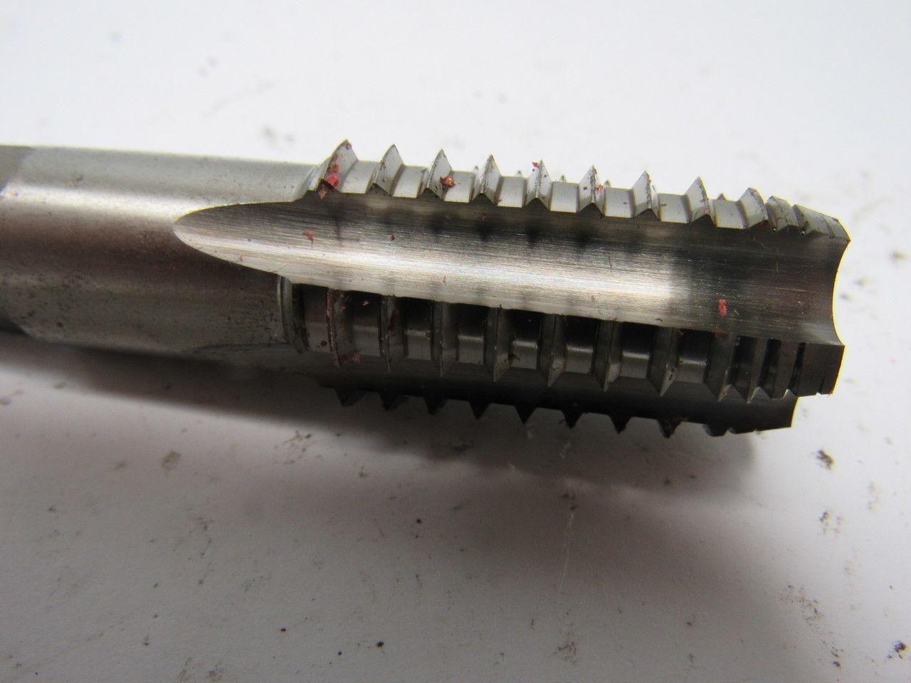 Cleveland 64111 1/2-14 HSGT NPTF 5F MH INT Straight 4 Flute Bottoming Tap