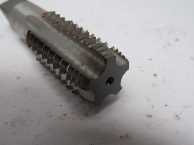 Cleveland 64111 1/2-14 HSGT NPTF 5F MH INT Straight 4 Flute Bottoming Tap