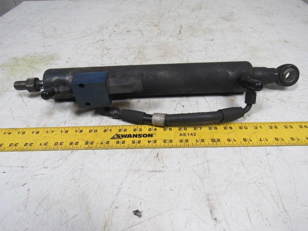 GMI 2992 Hydraulic Cylinder Forklift 2.375" Bore 12" Stroke Flow Control