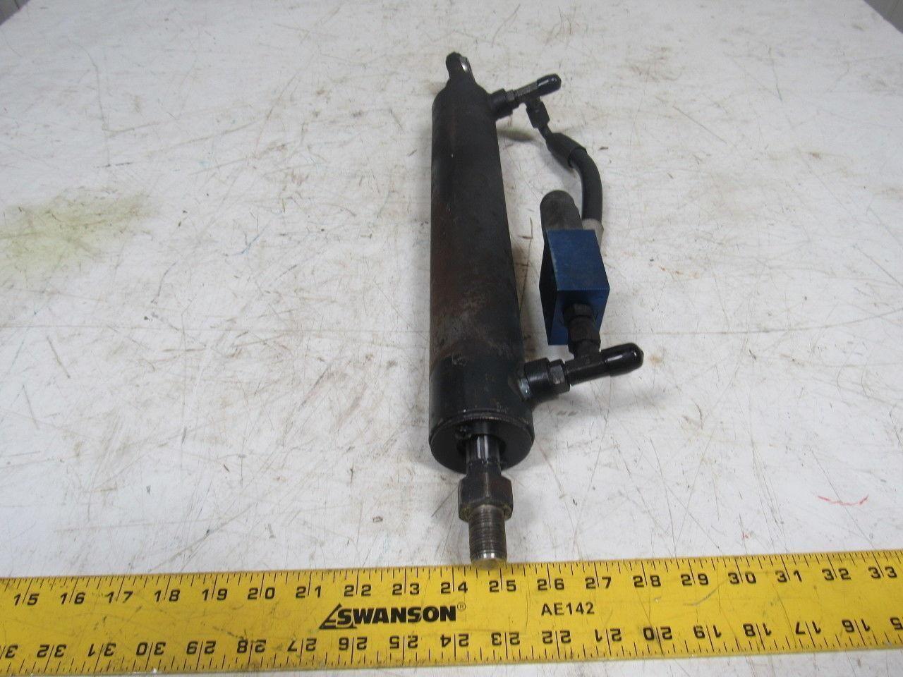 GMI 2992 Hydraulic Cylinder Forklift 2.375" Bore 12" Stroke Flow Control