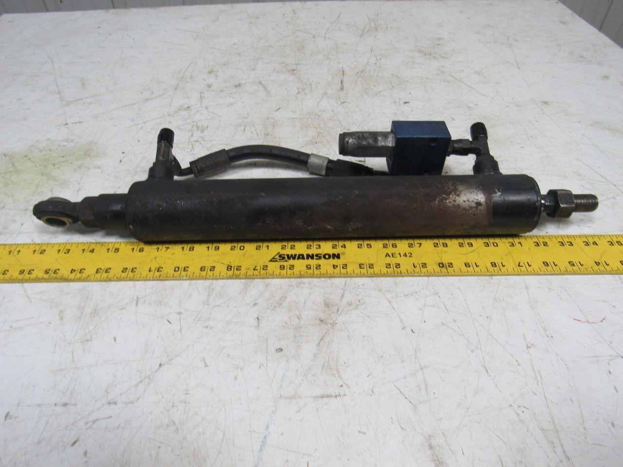 GMI 2992 Hydraulic Cylinder Forklift 2.375" Bore 12" Stroke Flow Control