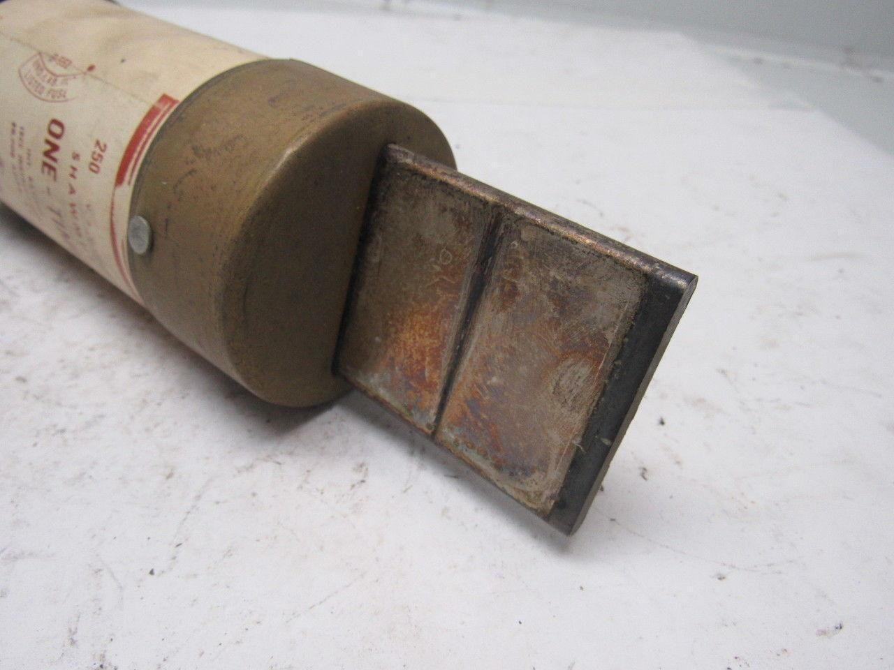 Gould Shawmut OT600 One-Time 600 Amp Fuse 250V Lot of 3