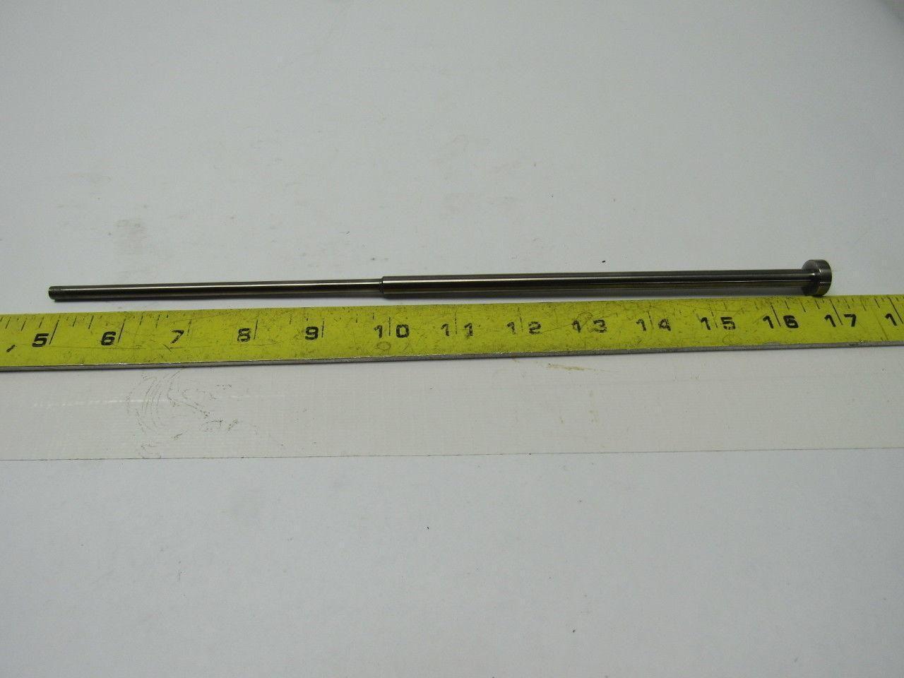PCS .1340" X 12.186" Plastic Injection Mold Ejector Sleeve W/Shoulder