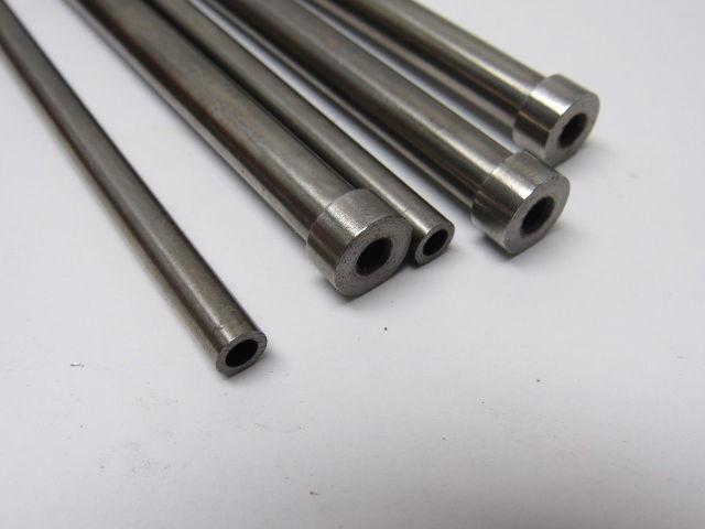 PCS .1340" X 12.180" Plastic Injection Mold Ejector Sleeve W/Shoulder