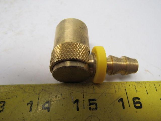 3/8" Push On Mold Coolant line Brass Quick Coupler Lot of 7