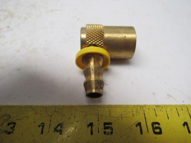 3/8" Push On Mold Coolant line Brass Quick Coupler Lot of 7