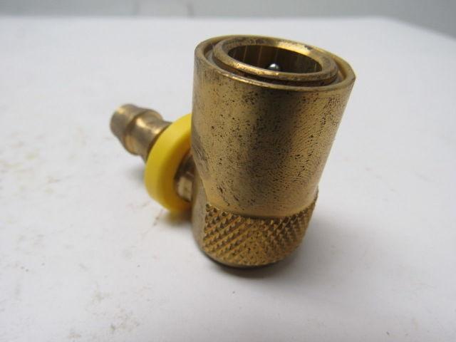 3/8" Push On Mold Coolant line Brass Quick Coupler Lot of 7
