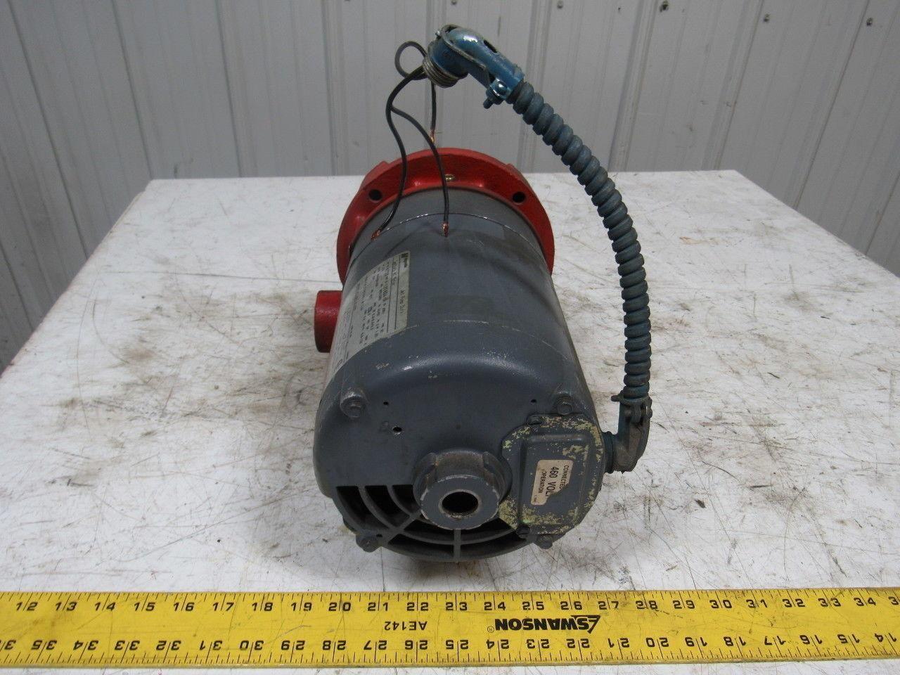 SCOT MAGNETEC H733 Motorpump 4.88" Imp. 2HP 3Ph 3450/2850RPM 50/60Hz