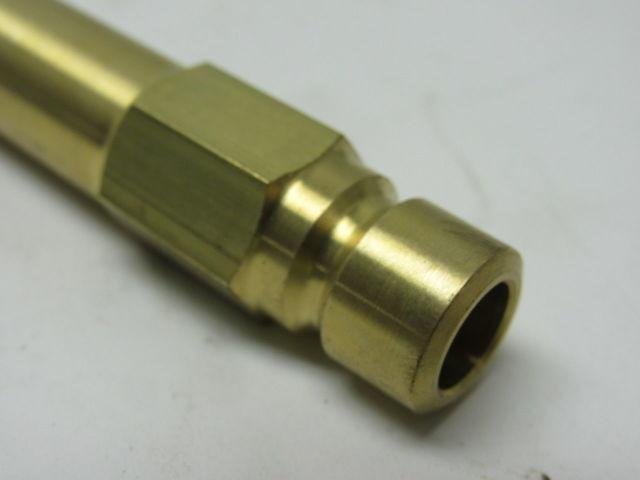 352X11 1/2 Brass Mold Cooling Extension Plug 1/4" X 11-1/2" Lot of 6